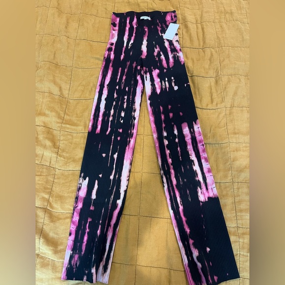 Cotton Citizen Ibiza Pant LYCHEE STRIPE - Small NWT - Picture 2 of 6